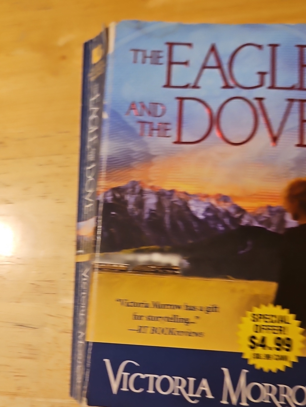 Victoria Morrow The Eagle and the Dove Vintage Romance Paperback Book